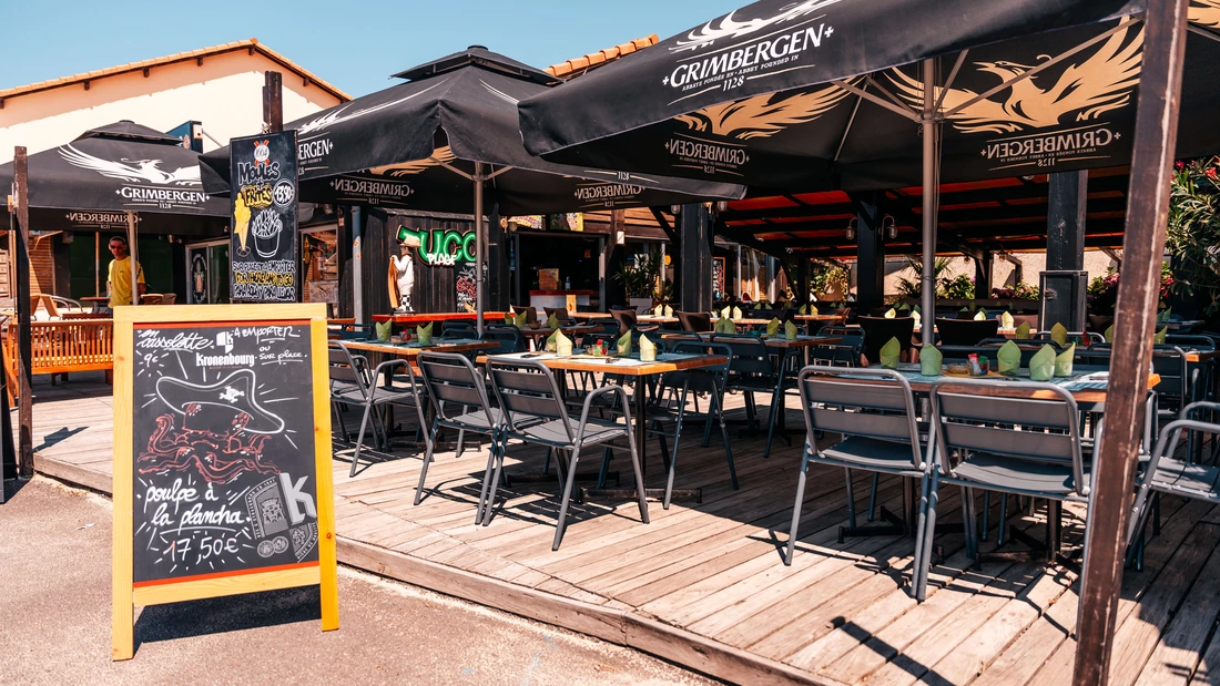 Restaurant promenade st. girons plage