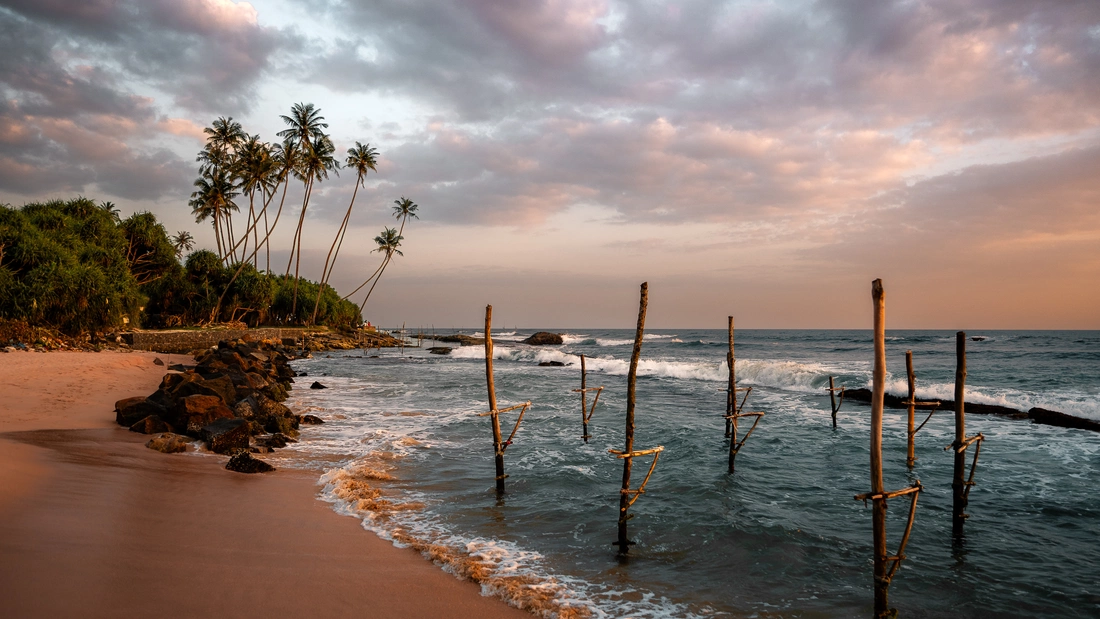 Beachfront Surfcamp Sri Lanka Kathaluwa Strand