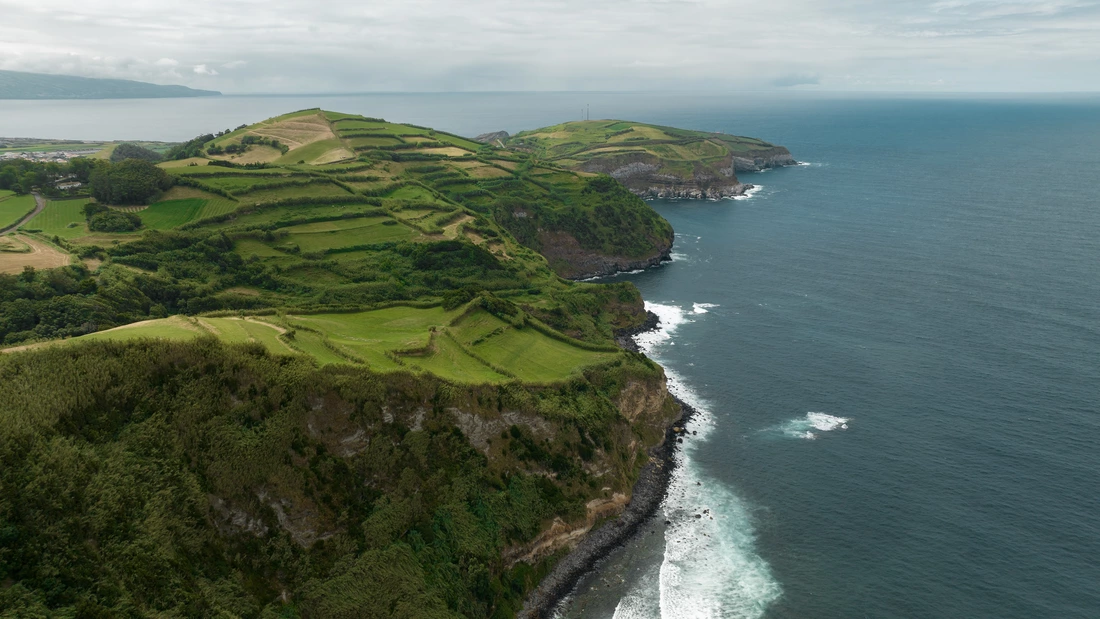 In addition to surfing, the green island offers breathtaking nature