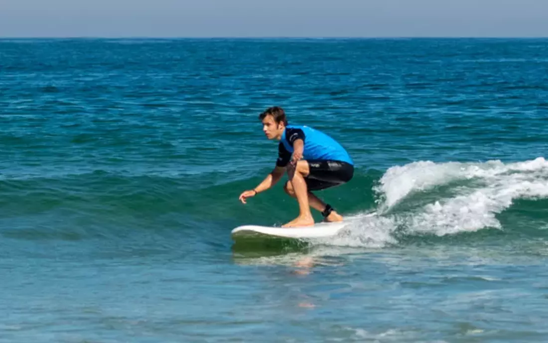 Surf course France