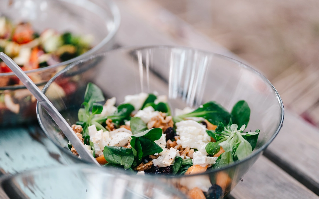 Finest selection of salads