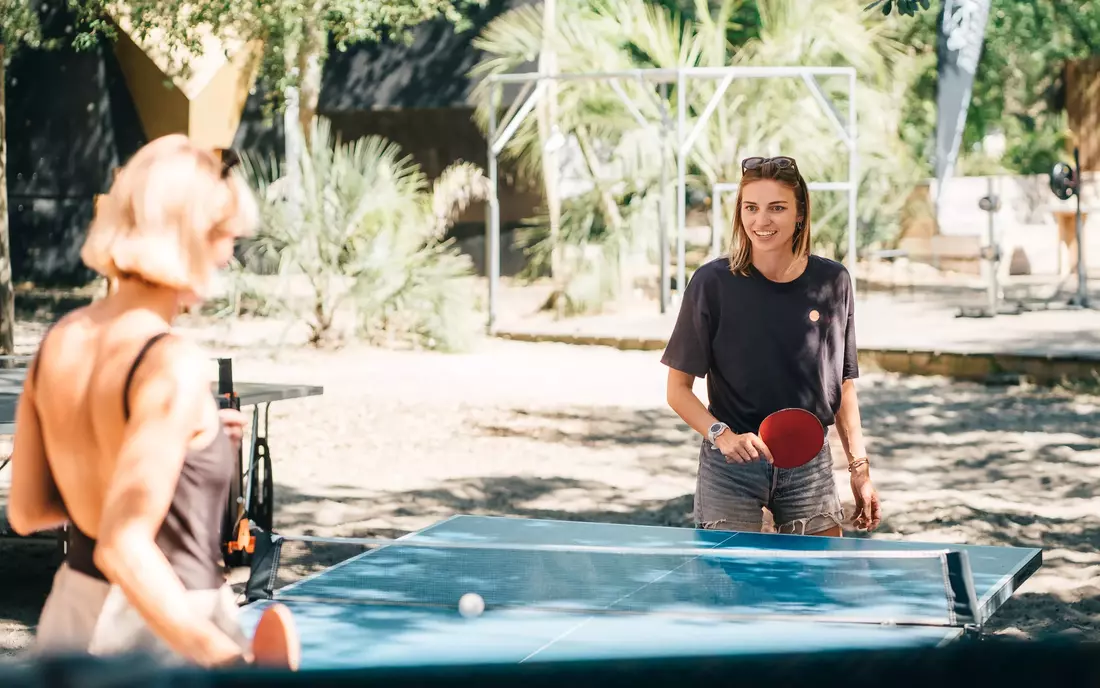 Der Playground im Pure Surfcamp Moliets in Frankreich