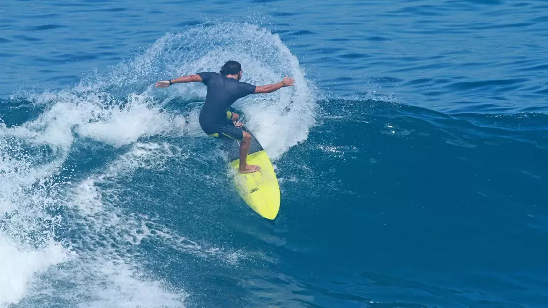 surfing in spain