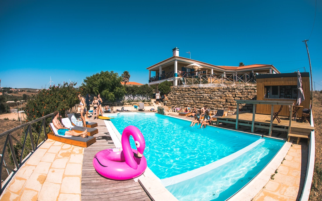 Spend the day at the pool together