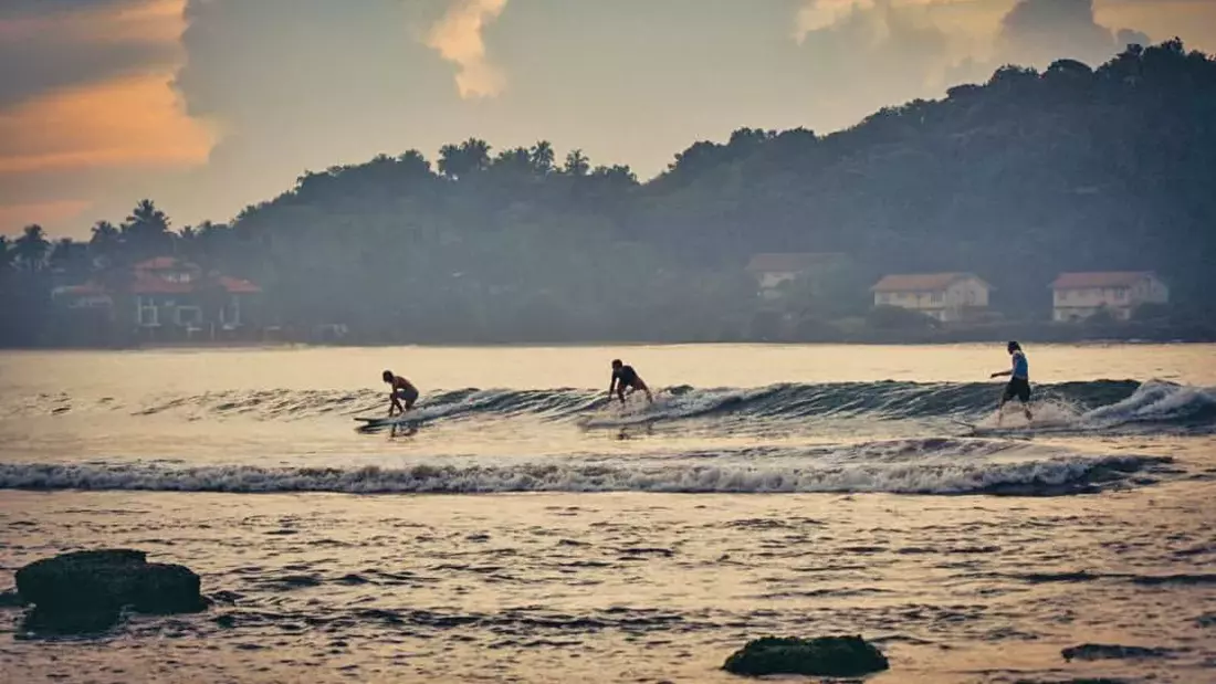 Surf and Yoga Sri Lanka Unawatuna Surfen lernen