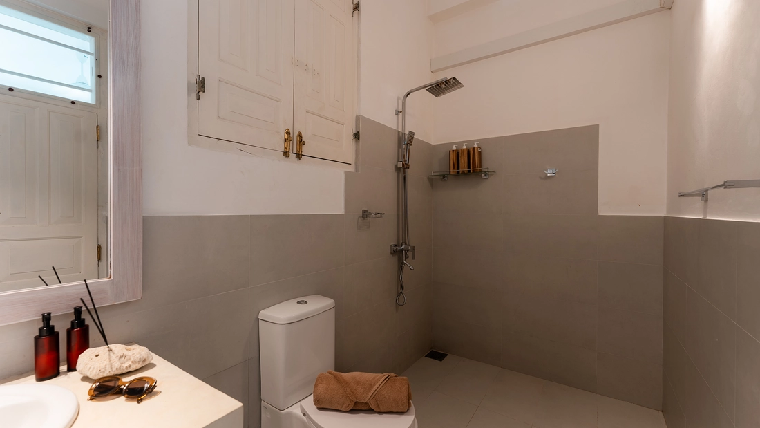 Modern bathrooms in every room