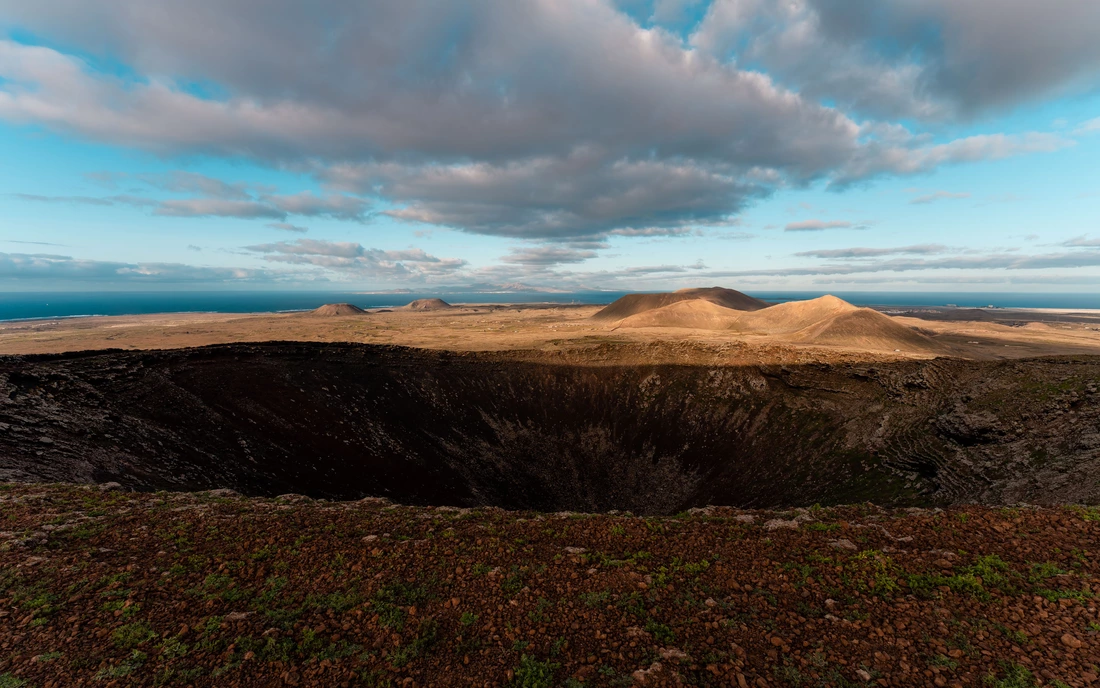 Fuerteventura trekking lajares hiking mountains craters