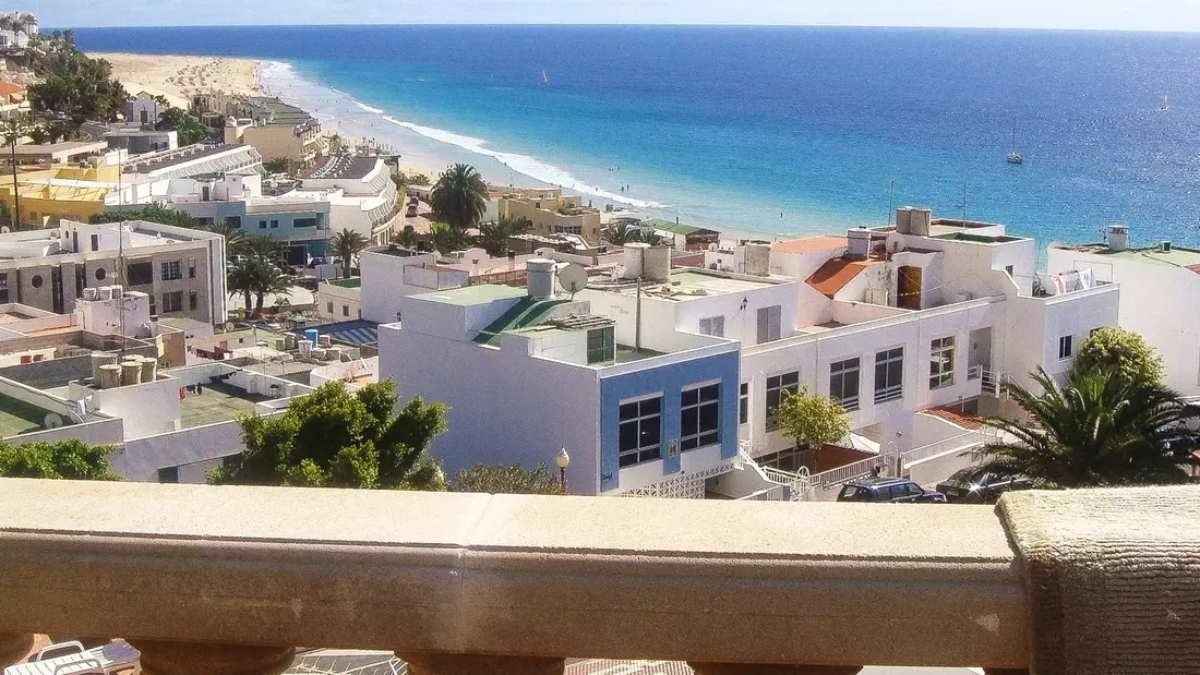 sea view at surf camp fuerteventura