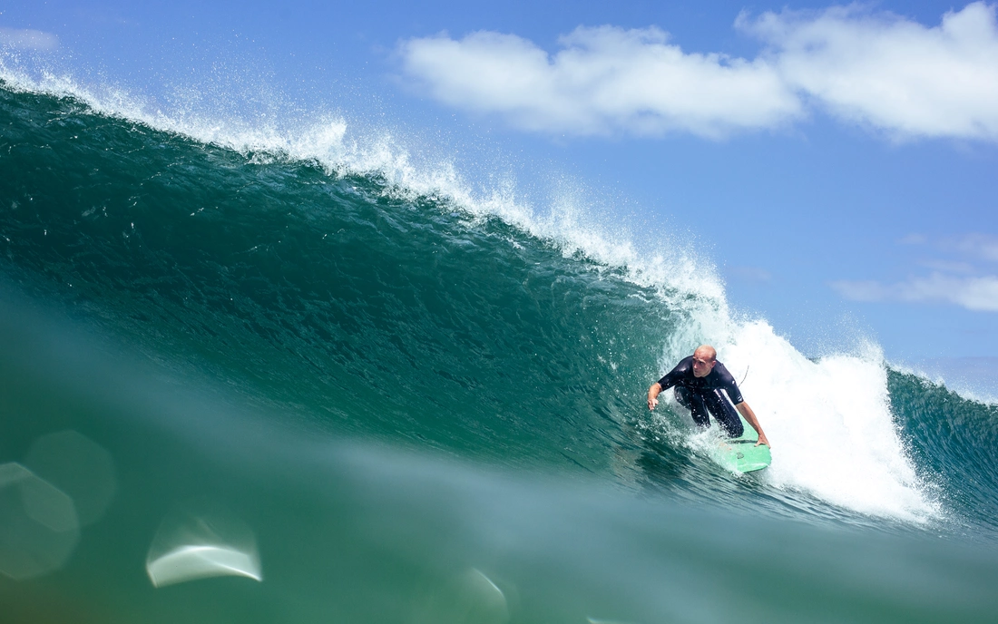 Surfen Moliets Plage Frankreich
