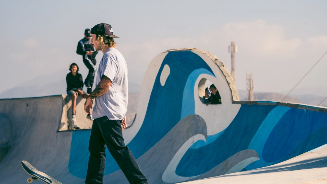 skatepark across the sea