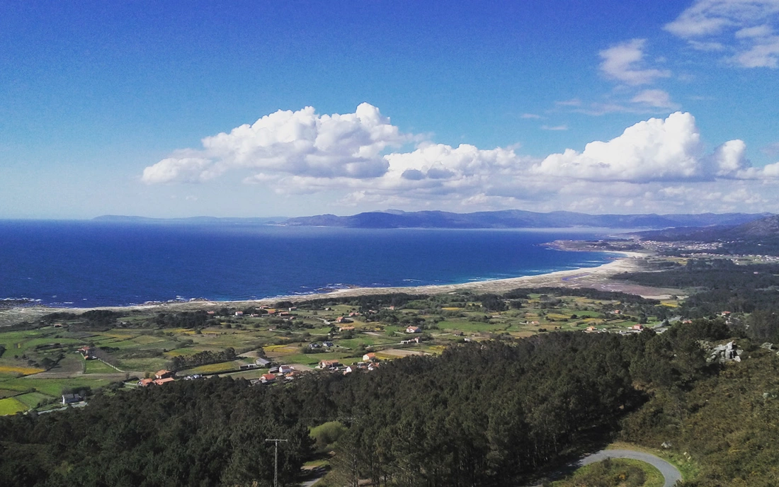 nature and surrounding around surf house galicia