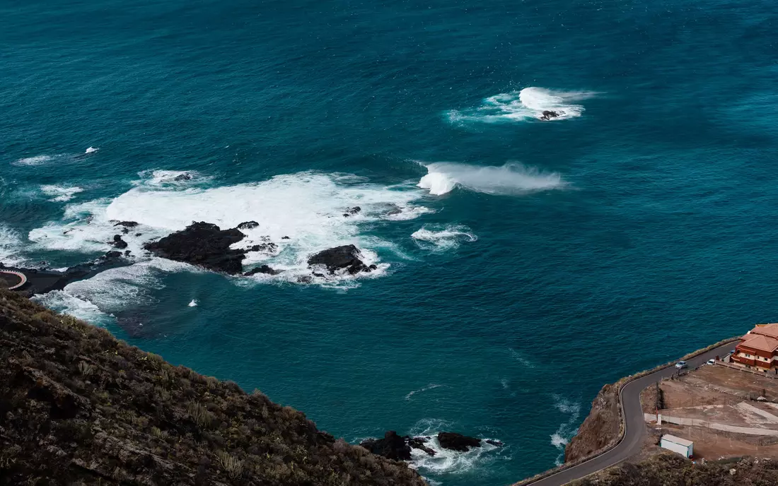 Pure Surfcamp Tenerife coastal landscapes sea