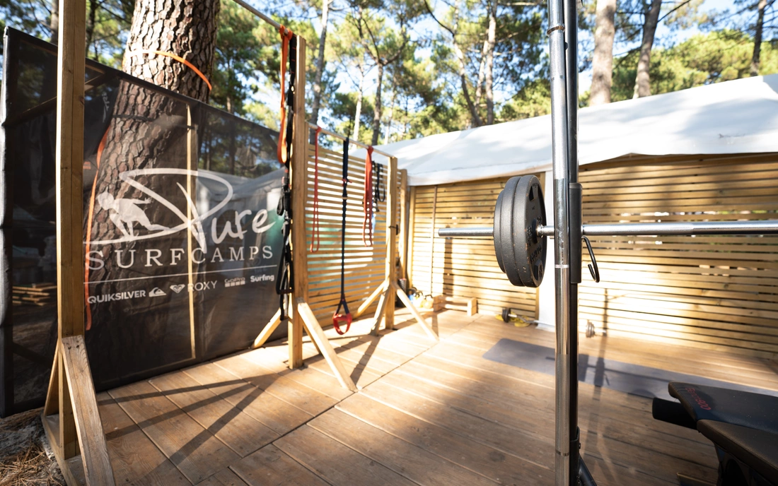 Familien Surfurlaub Frankreich Surfcamp Bisacarrosse Fitness