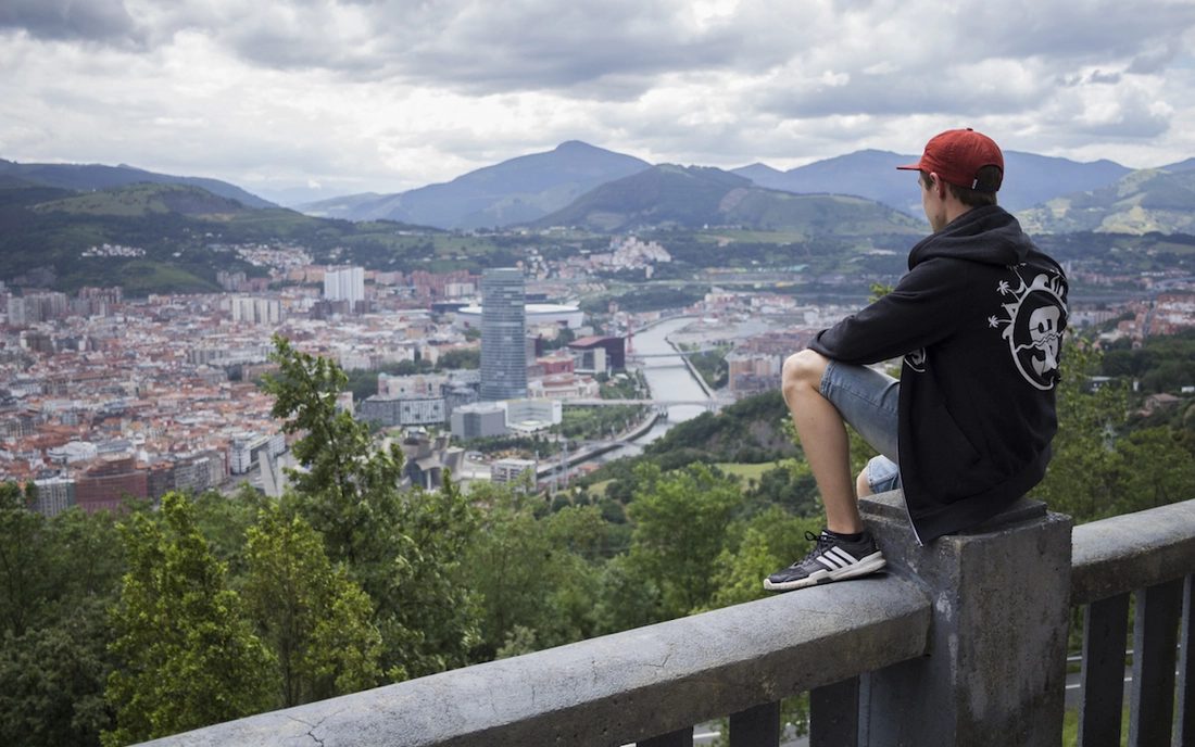 viewpoint over bilbao