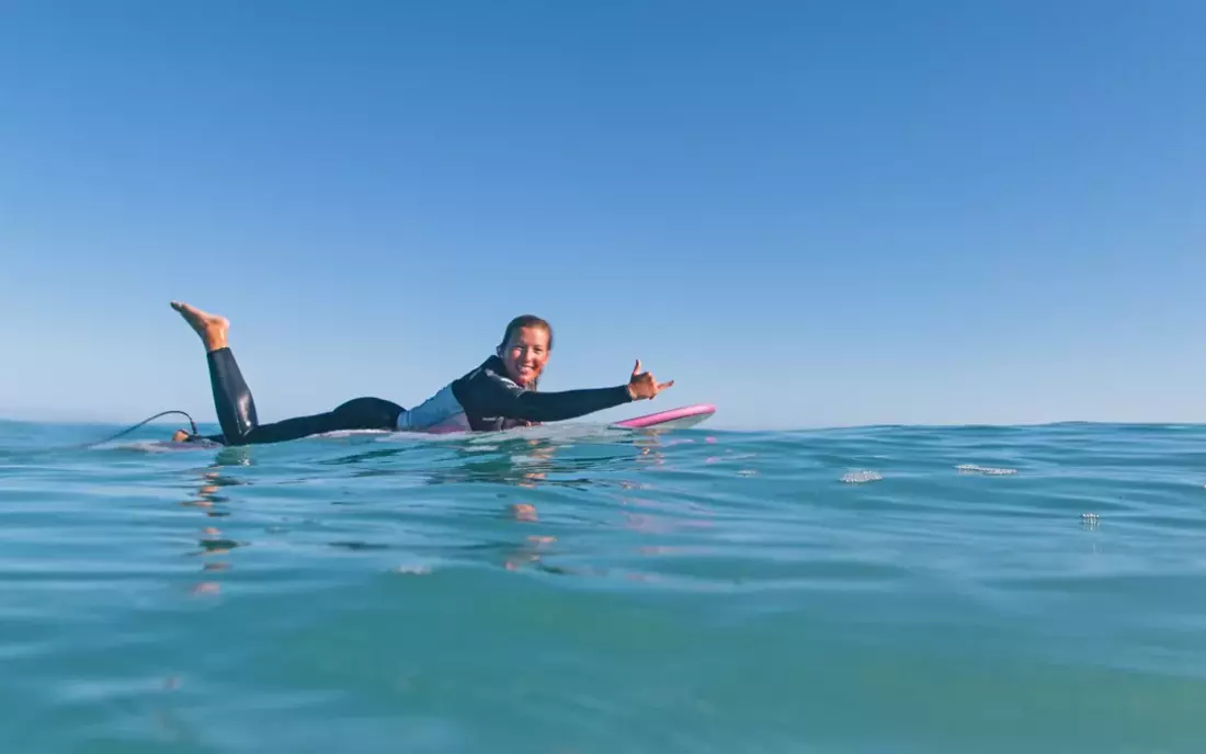 Surfen lernen macht Spaßß