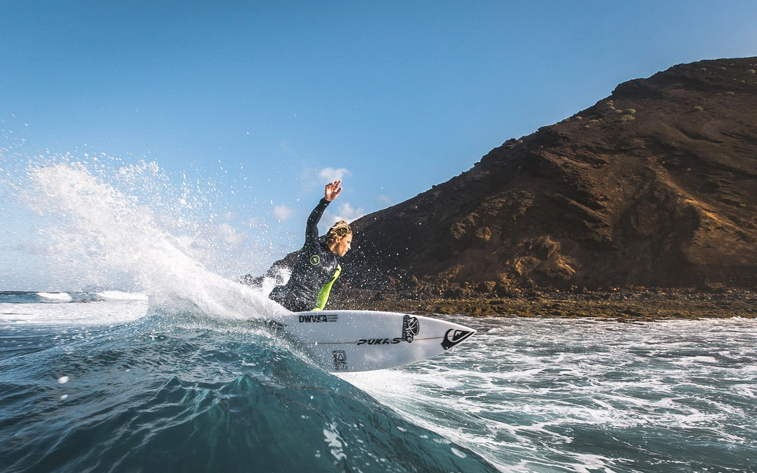 lenni jensen, pro surfer