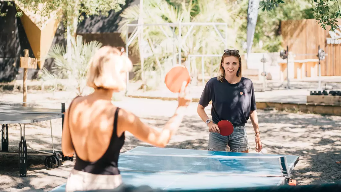 Pure Surfcamp Moliets Programm Tischtennis