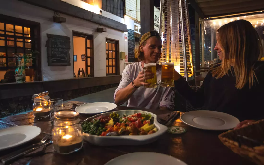 dinner on fuerteventura