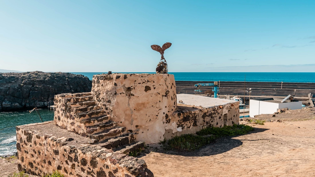 Old brickwork tells of the history of Fuerteventura.