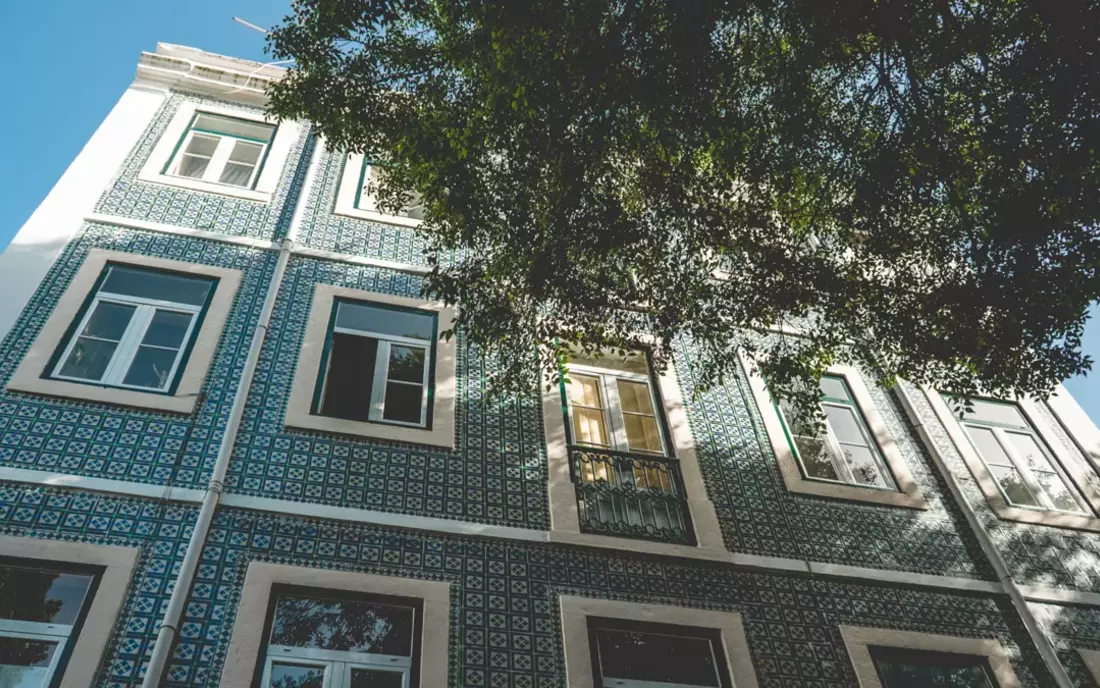 The tiled houses of Lisbon