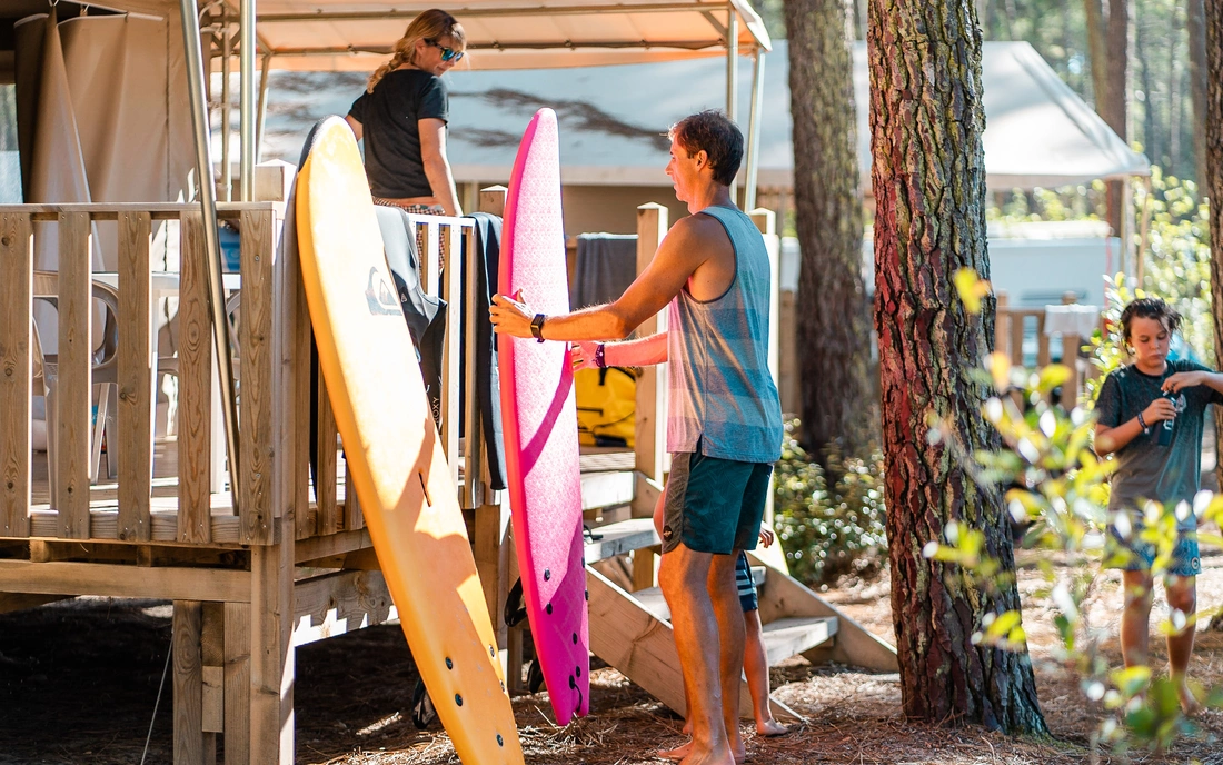 puresurfcamps camping lodges biscarrosse