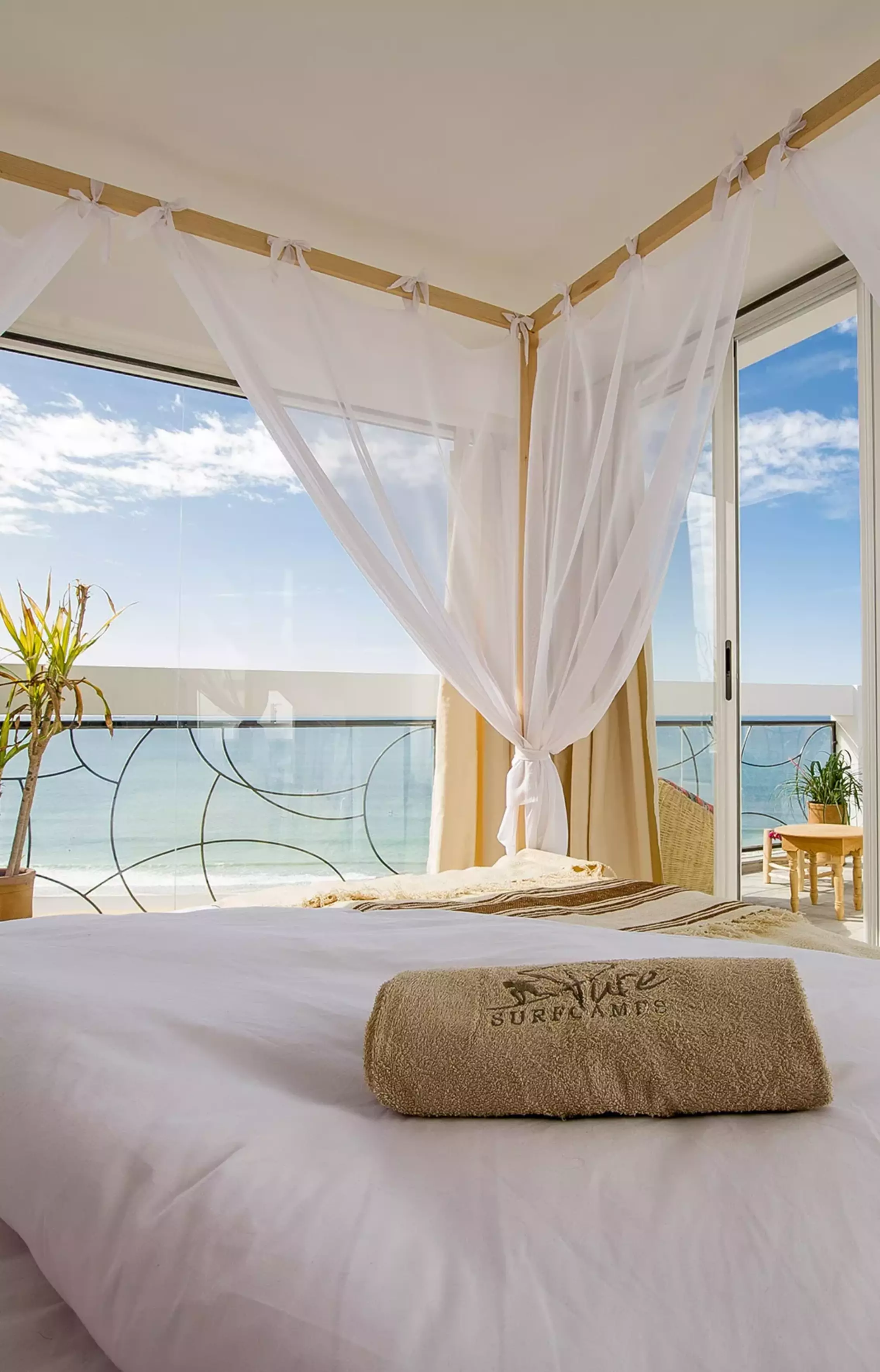 Learn to surf at Sea View Surfcamp Morocco