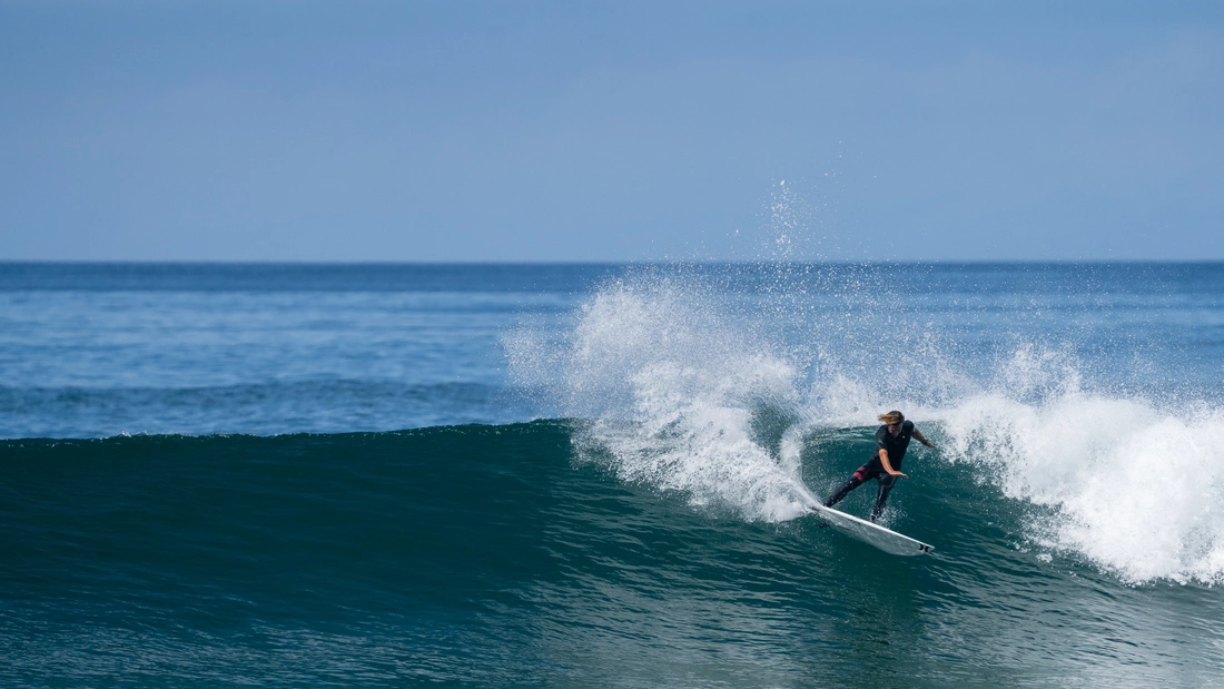 Surfen Moliets Frankreich Shore Break