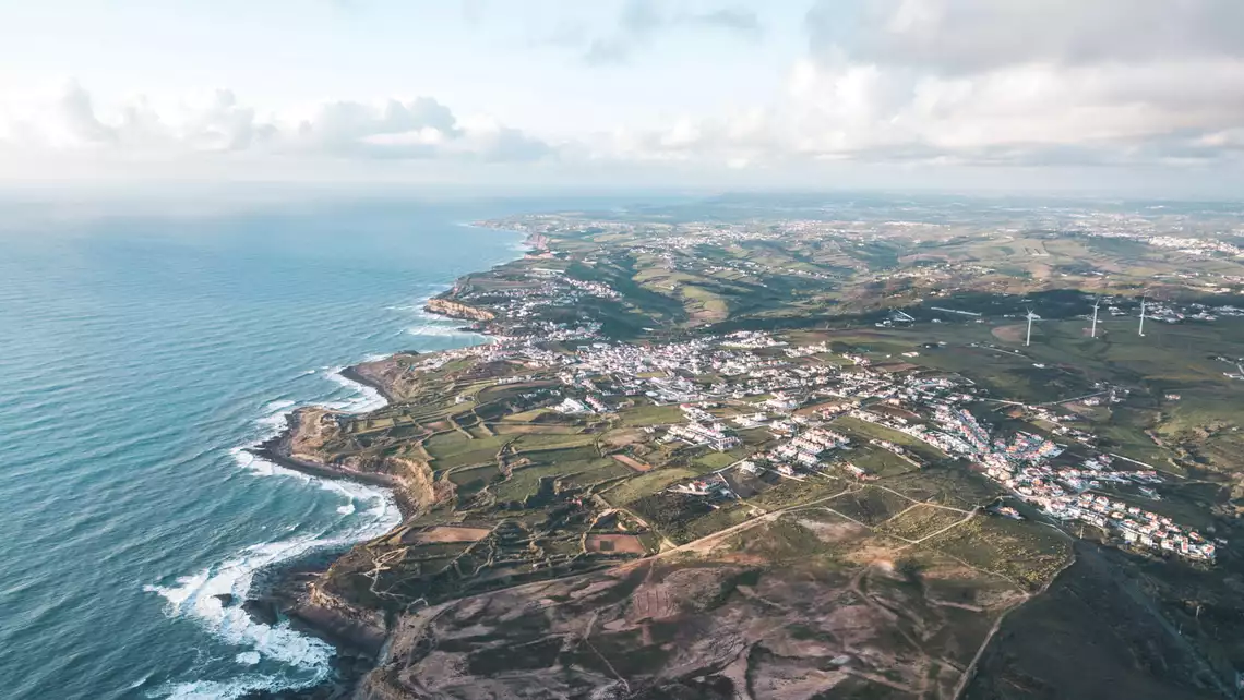 Ericeira Surfspot Drohne