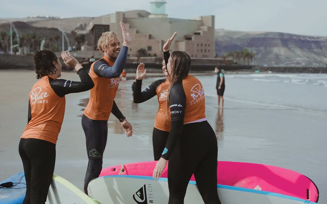 Surfen lernen im Surfcamp Gran Canaria!
