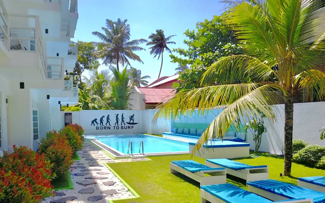 The Beachfront Surf House with Pool