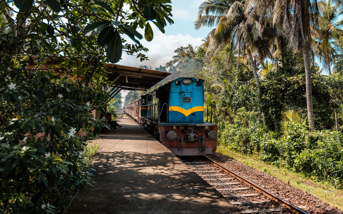 Train in Sri Lanka
