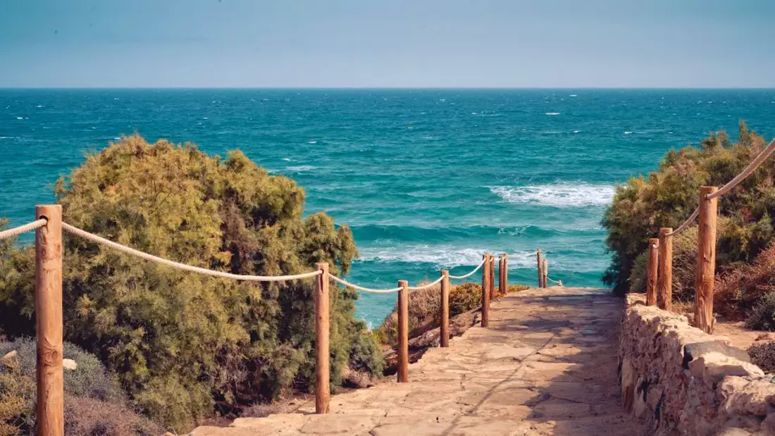 The stairway to La Pared