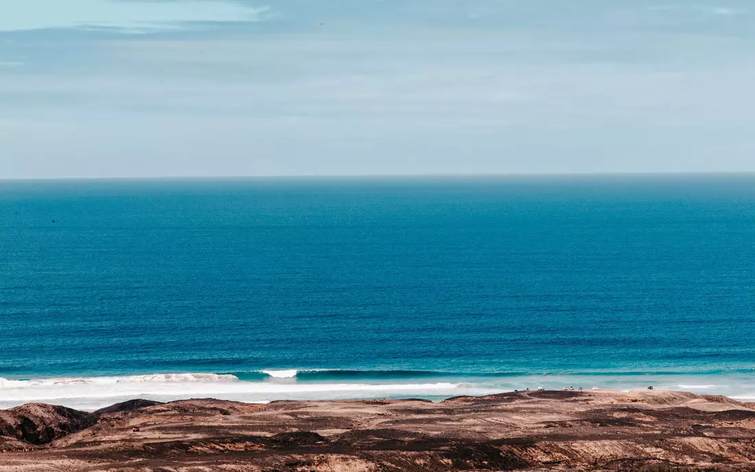 Just looking at the horizon and the sea has healing effects.