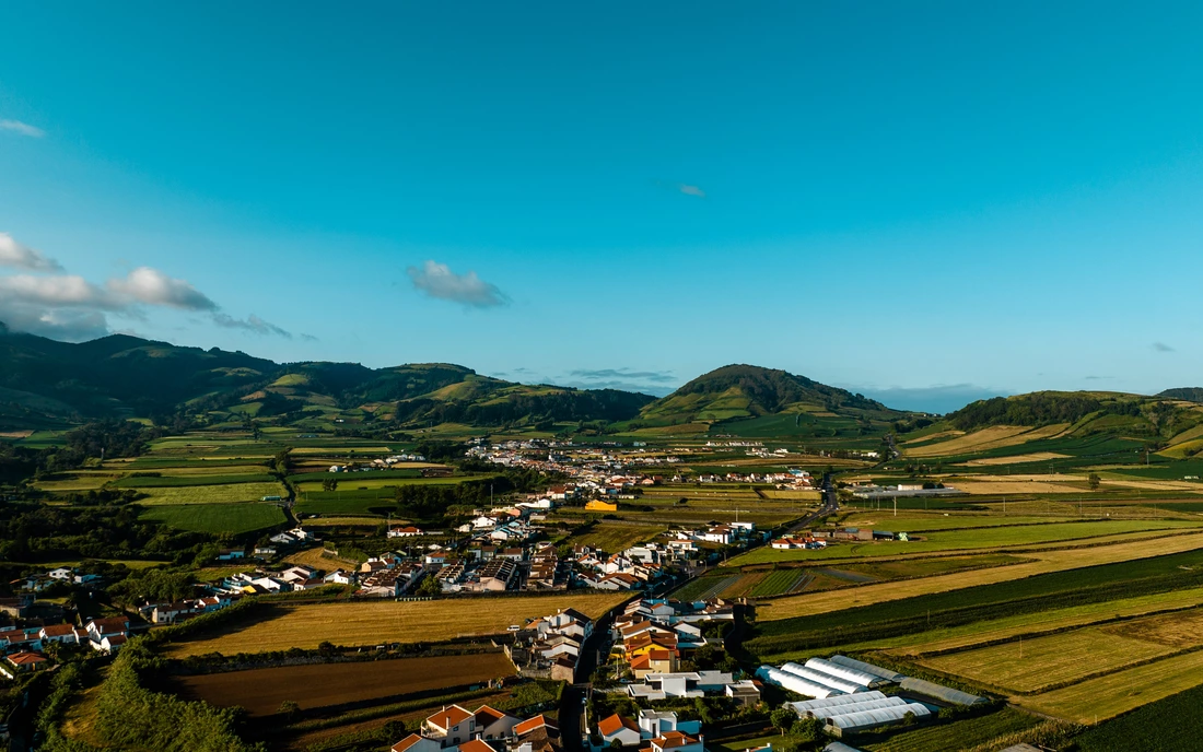 One of the few fishing villages along the coast