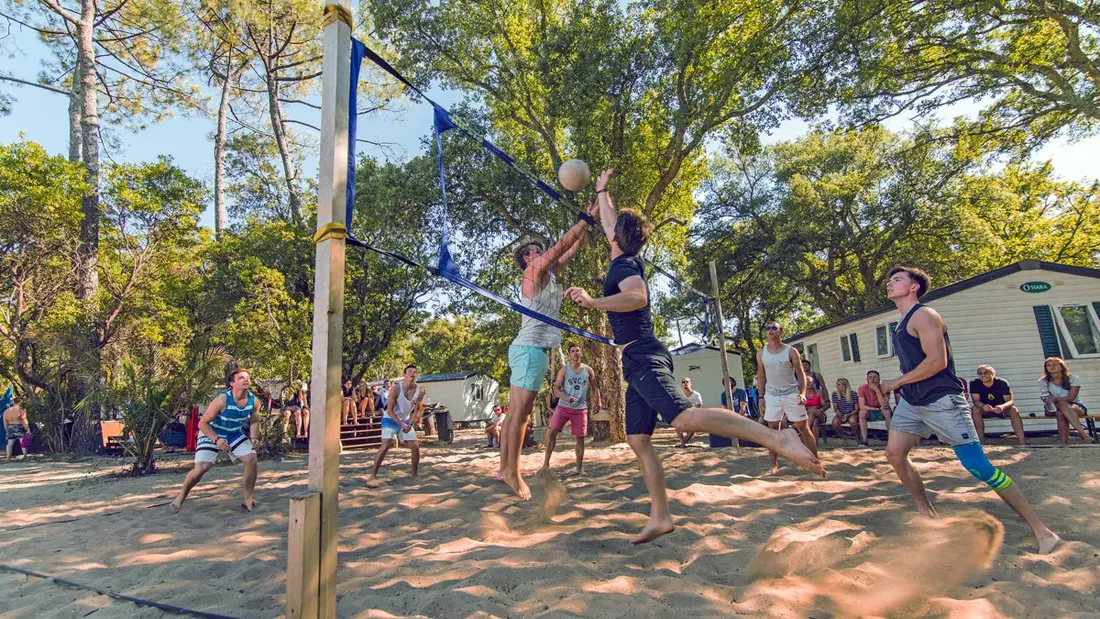 Volleyball in Moliets 