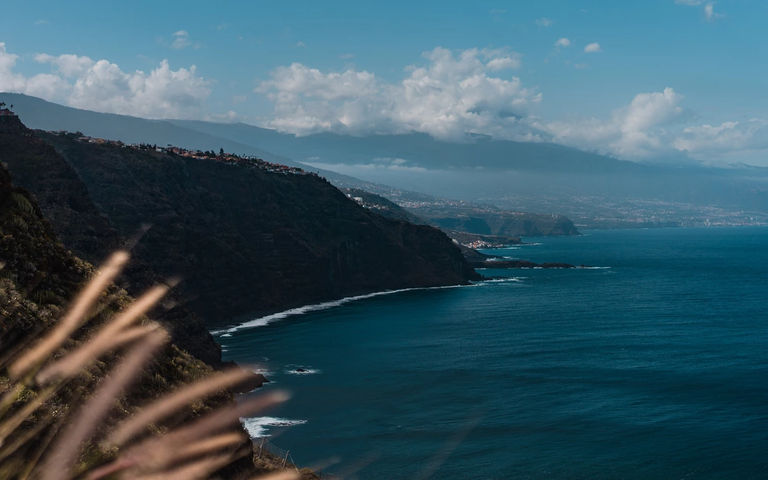 Pure Surfcamp Tenerife coastal landscapes