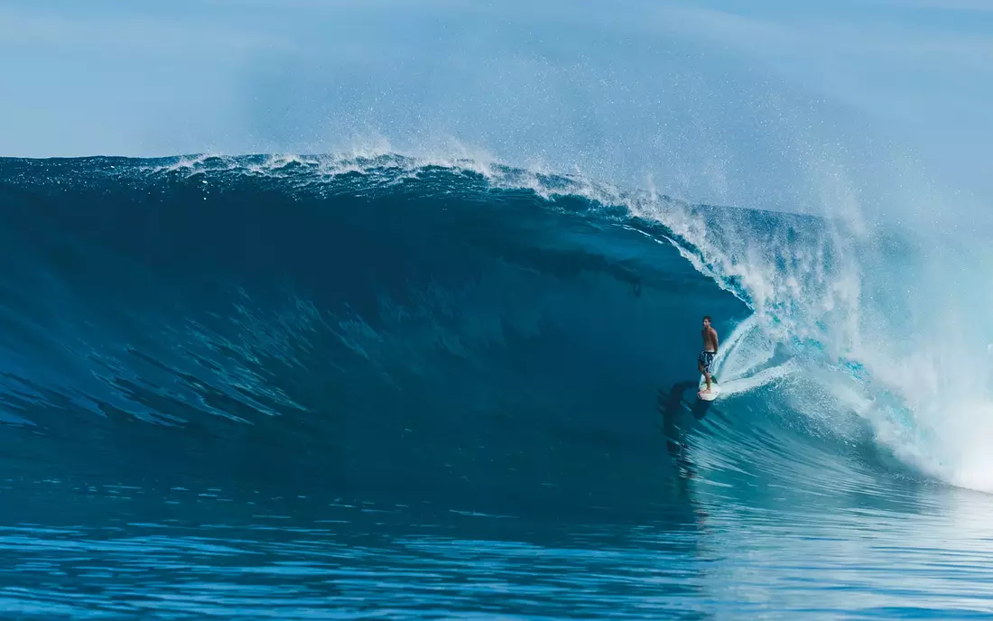 Surfen auf den Malediven