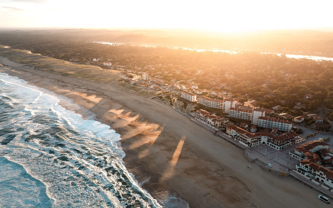 Beachen und Shoppen in Hossegor