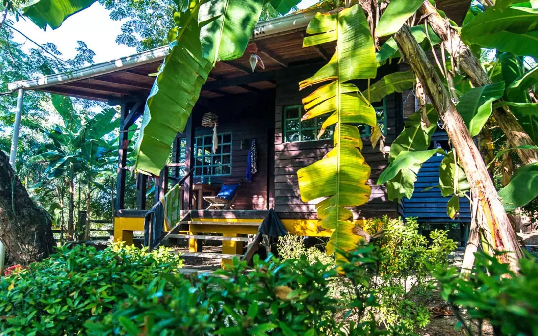 Beautifully located in the jungle only a short distance from the beach