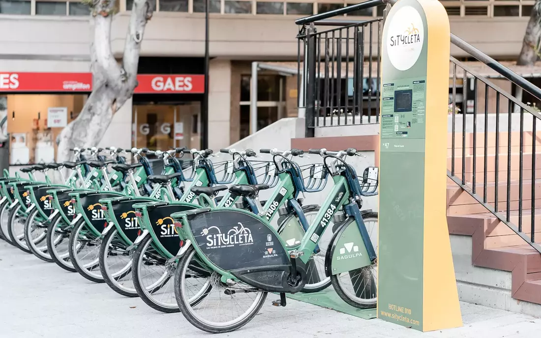 Fahrrad Verleih auf Las Palmas