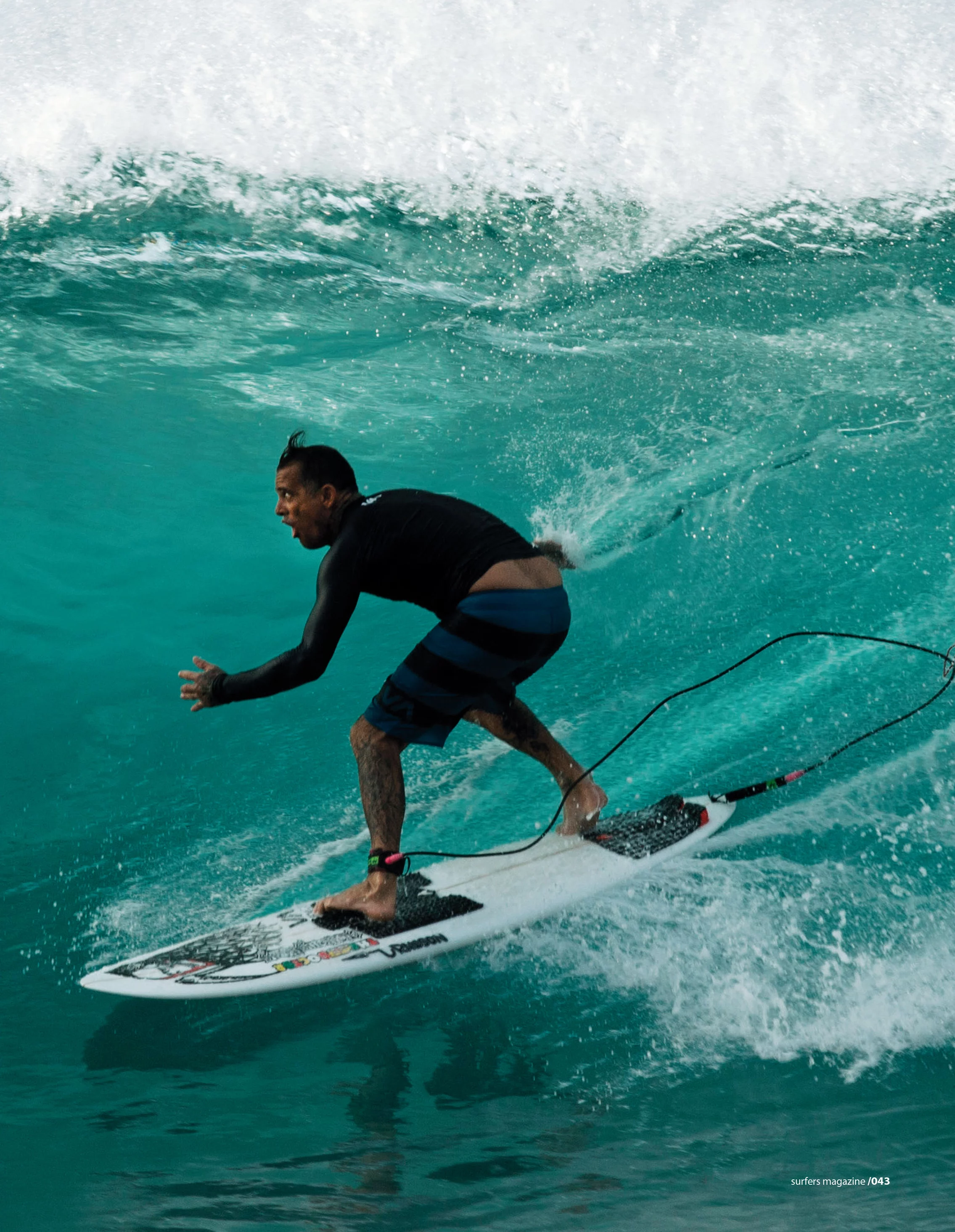 Christian Fletcher ist eine Surfer Legende