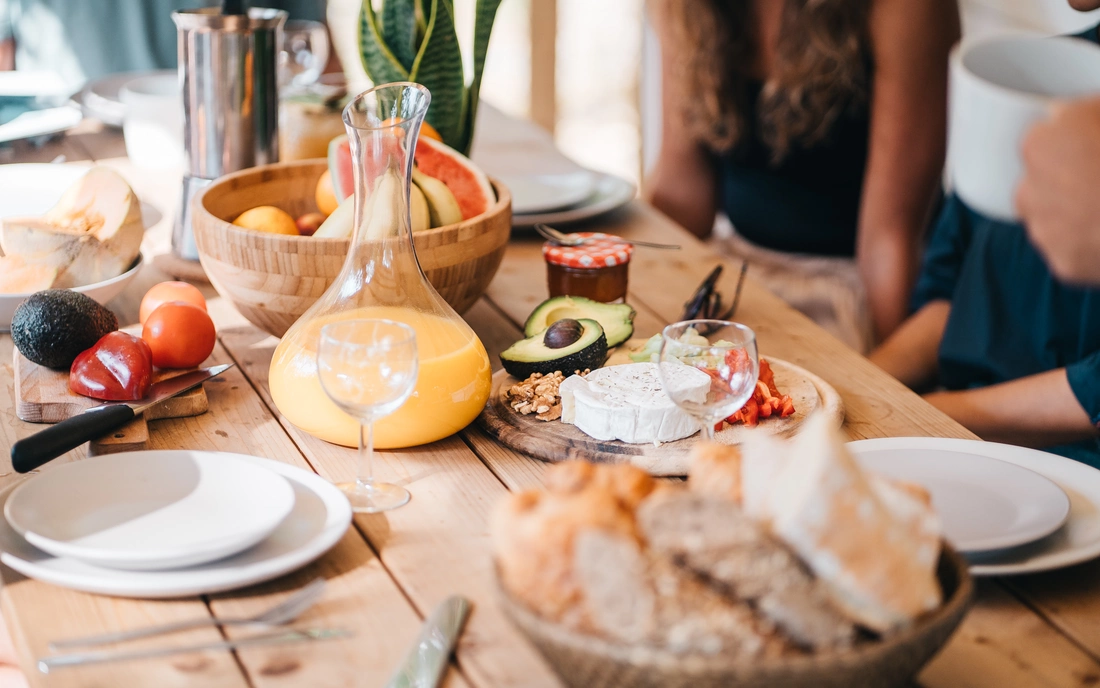 Puresurfcamps Familien Surfcamp St. Girons Verpflegung Essen Frühstück