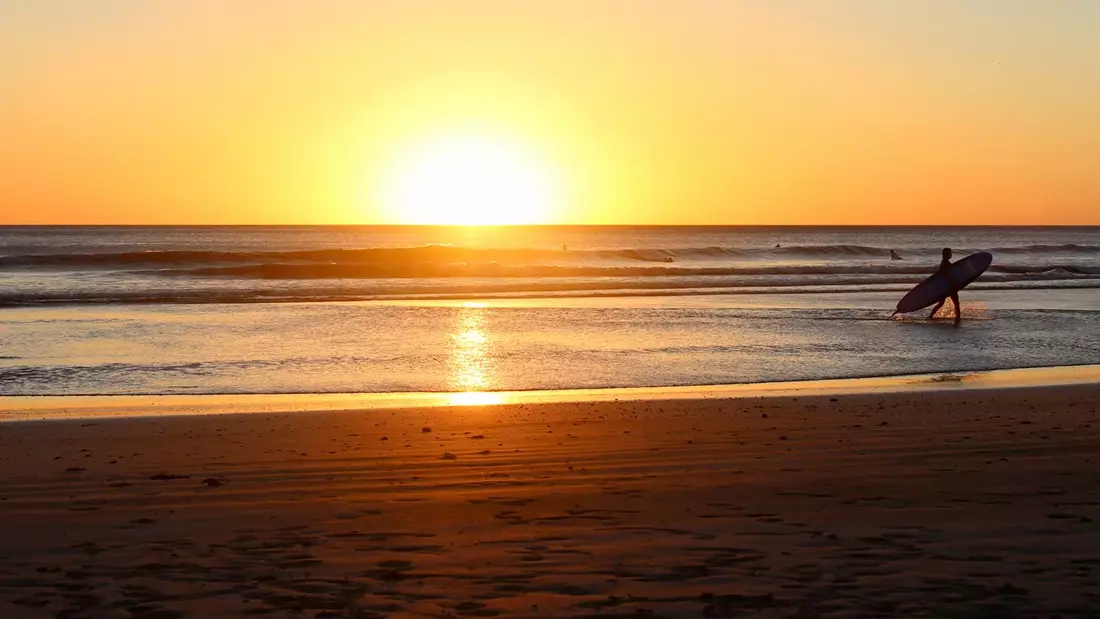 Sonnenuntergänge am Strand!