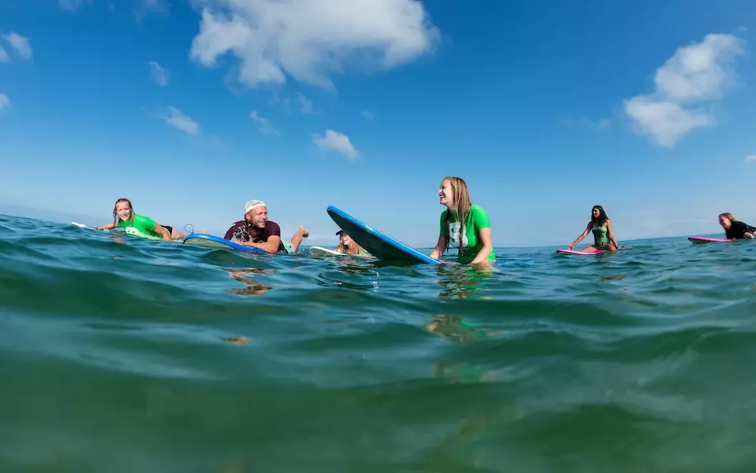 surfing in zarautz