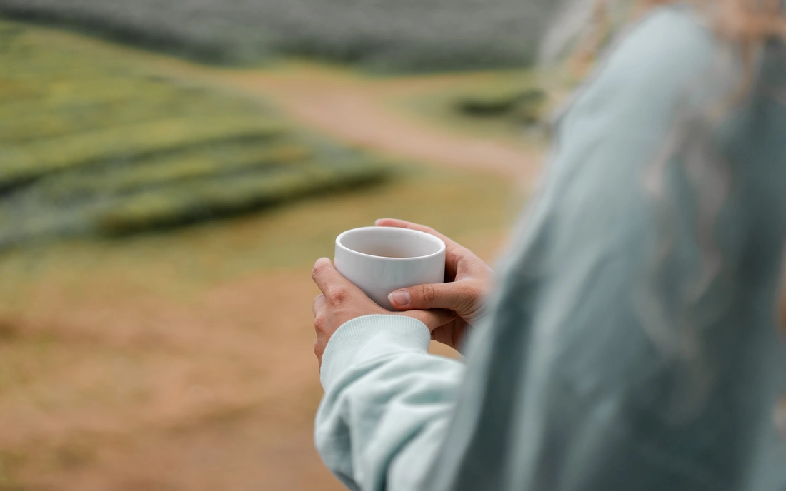 Enjoy a cup of tea directly in the plantations.