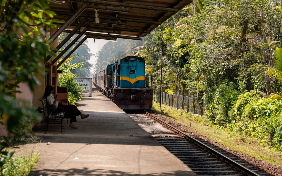 Zug in Sri Lanka