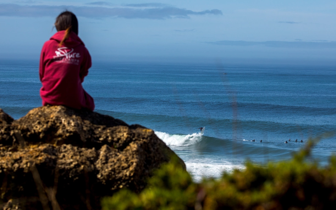 Watch the pros surfing