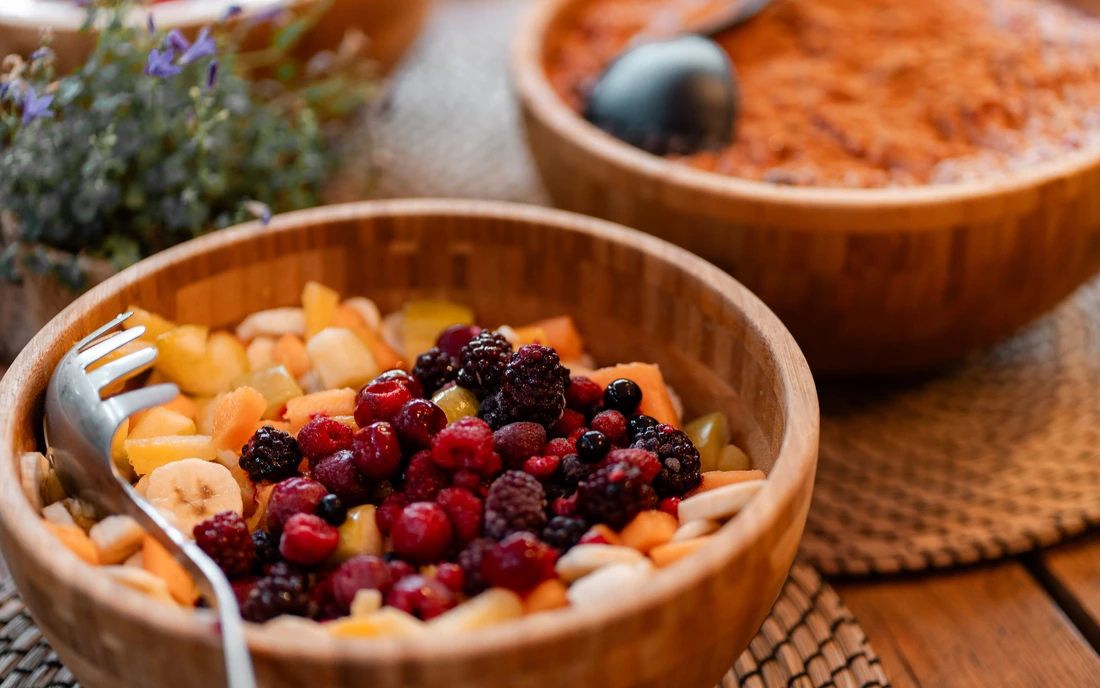 Fruchtsalat zum Frühstück