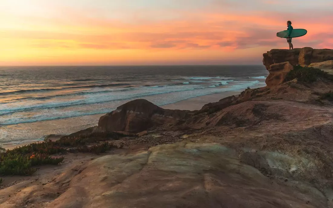 Sunset surf or just watch the sunset