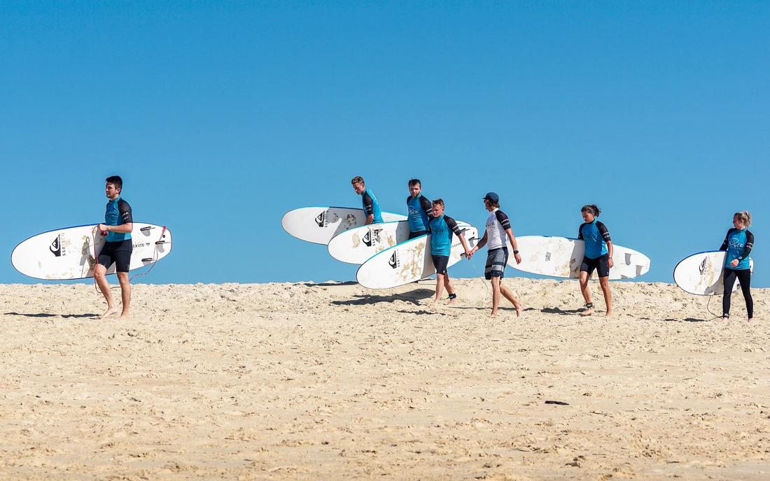 Learn to surf in Seignosse